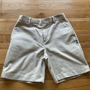 Boys Parker uniform khaki shorts size 14